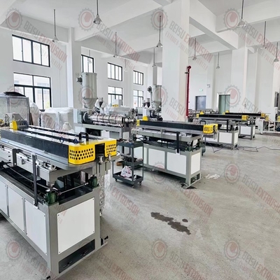 PA/PE/PP Single Wall Corrugated Electric Wire Soft Pipe Forming Extrusion Machine