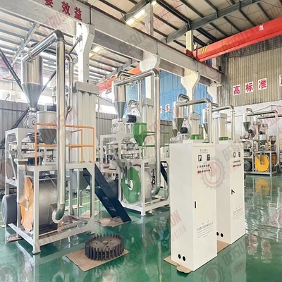 SMF-1000 Waste Plastic Grinding Milling Machine For SPC / PVC / WPC Flooring Board
