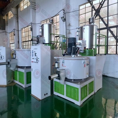 High Speed Plastic Resin Powder Mixers For PVC SPC WPC LVT Flooring Board Sheet