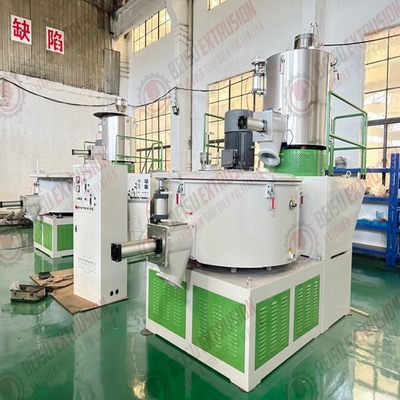 High Speed Plastic Resin Powder Mixers For PVC SPC WPC LVT Flooring Board Sheet