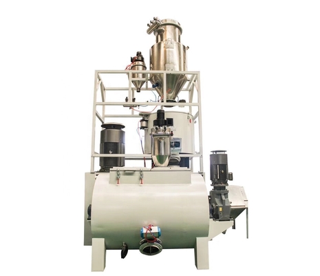 SHL-2500 Plastic Industry Horizontal Cooling Mixing Machine For Powder And Granules