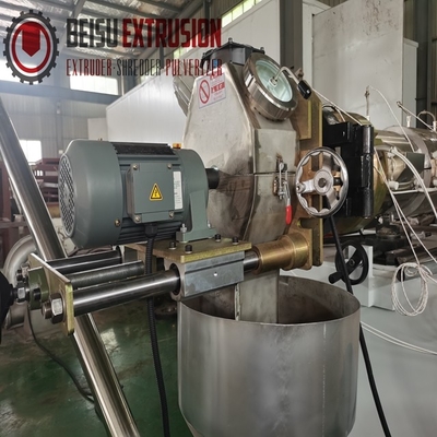SJSZ65/132 Twin-Extruder Plastic Granulator PVC WPC SPC Pelletizer Machine