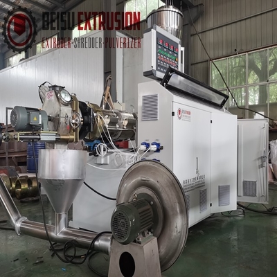 SJSZ65/132 Twin-Extruder Plastic Granulator PVC WPC SPC Pelletizer Machine