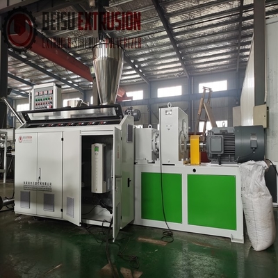 250-300Kg/h Plastic Transparent PVC Pelletizing Line With Hot Die Cutting