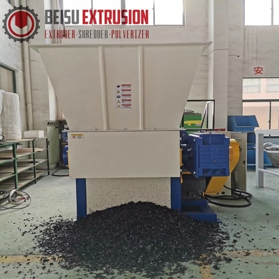 Waste Recycling Plastic Single Shaft Shredder Machine For Pipes/Sheet/Profile/Lumps/barrels