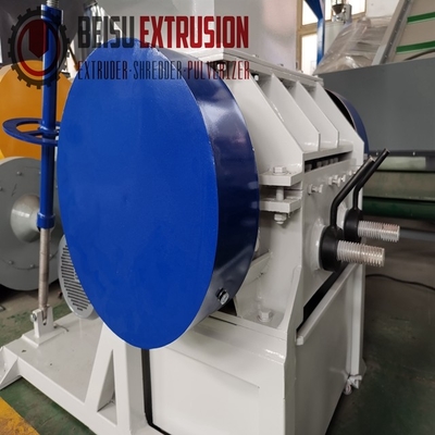Plastic Recycle PVC PE ABS PC PE PP PET Profiles Strips Films Grinder Machine