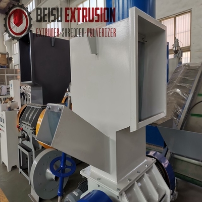 Plastic Recycle PVC PE ABS PC PE PP PET Profiles Strips Films Grinder Machine