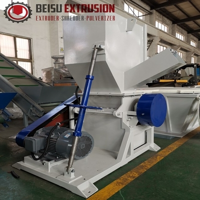 Plastic Recycle PVC PE ABS PC PE PP PET Profiles Strips Films Grinder Machine