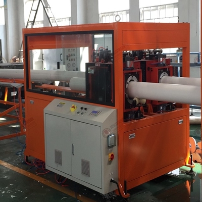 50mm~250mm  Highly Productive PVC Pipe Production Machine Line With Conical Double Screw Extruder