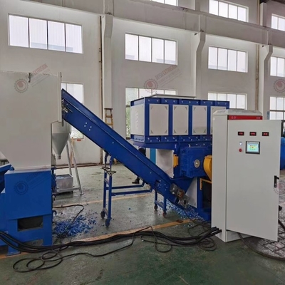 Waste Recycling Plastic Single Shaft Shredder Machine For Pipes/Sheet/Profile/Lumps/barrels