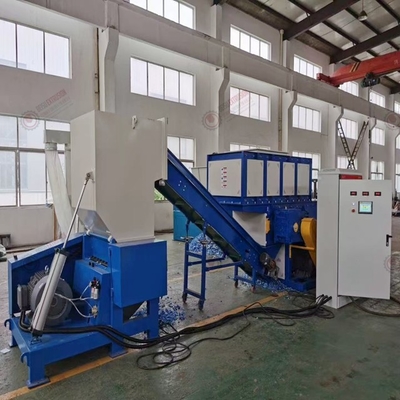 Waste Recycling Plastic Single Shaft Shredder Machine For Pipes/Sheet/Profile/Lumps/barrels