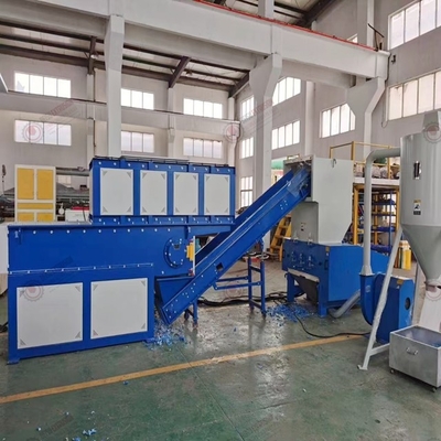 Waste Recycling Plastic Single Shaft Shredder Machine For Pipes/Sheet/Profile/Lumps/barrels