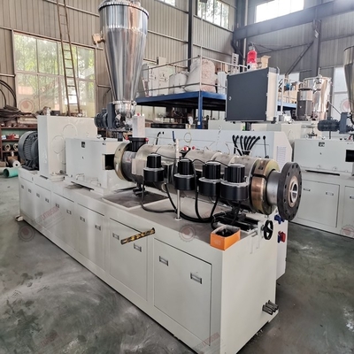 Plastic Recycling Transparent Soft Hard Granulating Machine Line For PVC Compounding