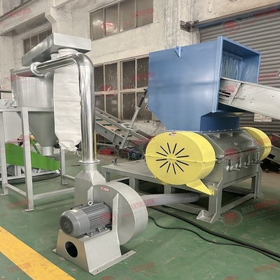 Heavy Duty Load Single Shaft Shredder and Crusher Machine for Plastic PVC PE PP ABS Lumps Die Head Wastes