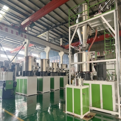 SHR-800/1000/1500 High speed plastic mixing batching weighing machine for pelletizing line