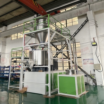 SHR-800/1000/1500 High speed plastic mixing batching weighing machine for pelletizing line