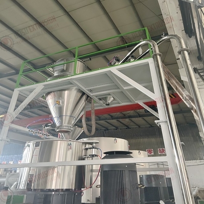 SHR-800/1000/1500 High speed plastic mixing batching weighing machine for pelletizing line