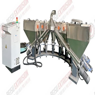 Automatic Plastic Mixer Machine with 1-50Kg Ingredient Range and 5-20G High Precision Weighing for PVC/SPC/WPC
