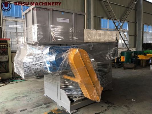Solid Structure Single Shaft Shredder Machine 320mm - 630mm Rotated Diameter