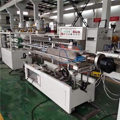 Two Cavity PC LED Tube Production Line Plastic Extrusion Machine Stable Extruding