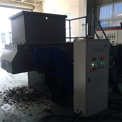 BS-800 Single Shaft Plastic Shredder Machine For HDPE Pipe Hard Waste Material