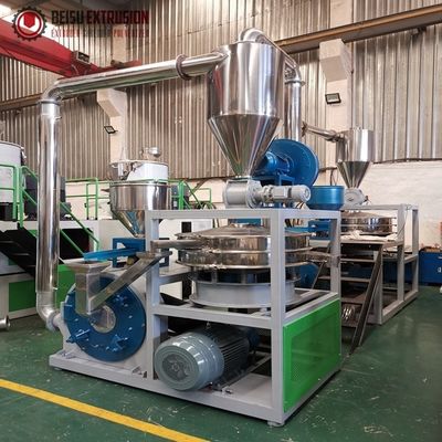440V 500kg Per Hour PE Pulverizer Machine With ABB Inverter Control