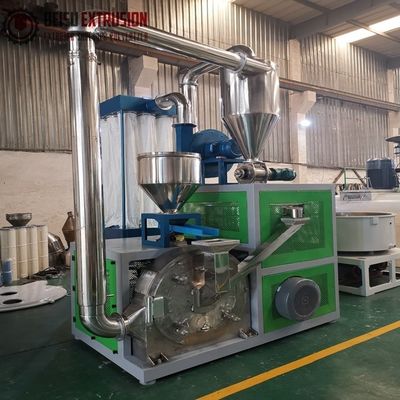 440V 500kg Per Hour PE Pulverizer Machine With ABB Inverter Control